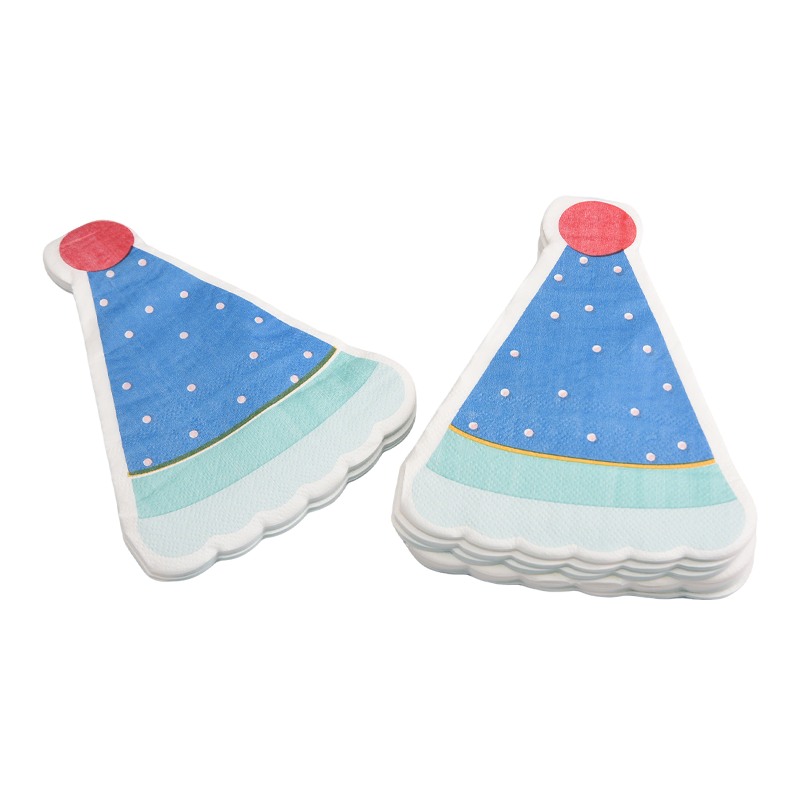 Tovagliolo con cappello di Natale